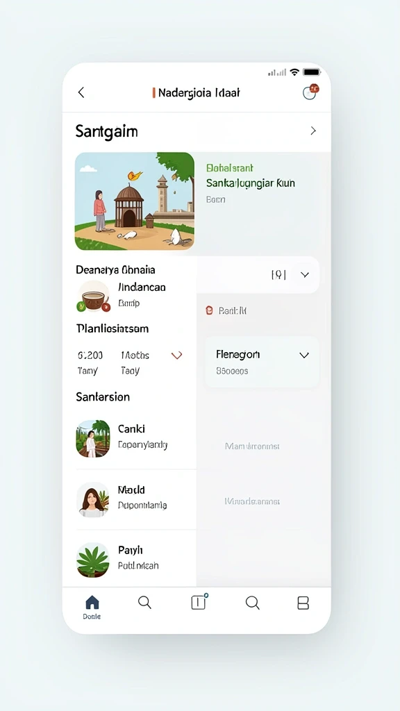 Tampilan antarmuka yang ramah pengguna.