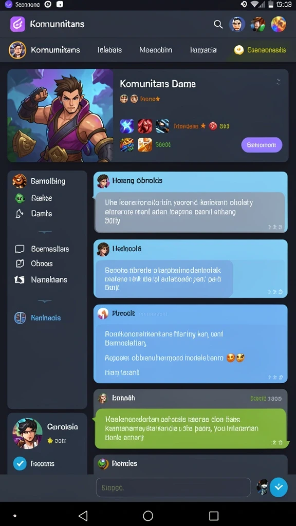 Screenshot menampilkan karakter utama saat memulai petualangan.