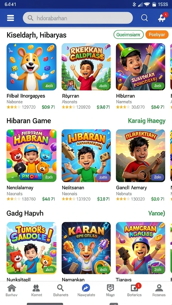 Karakter dengan desain unik dan kemampuan menarik.