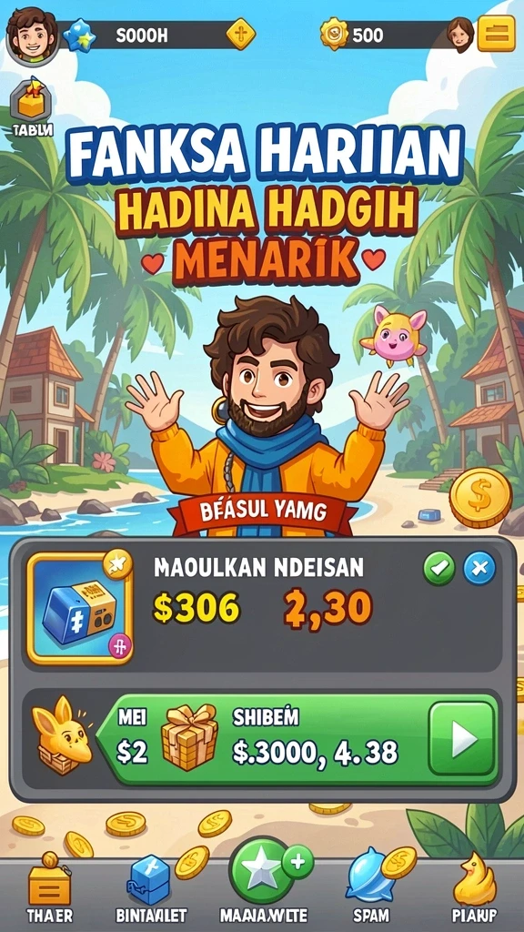 Contoh misi seru dalam game AN777 yang telah diselesaikan.