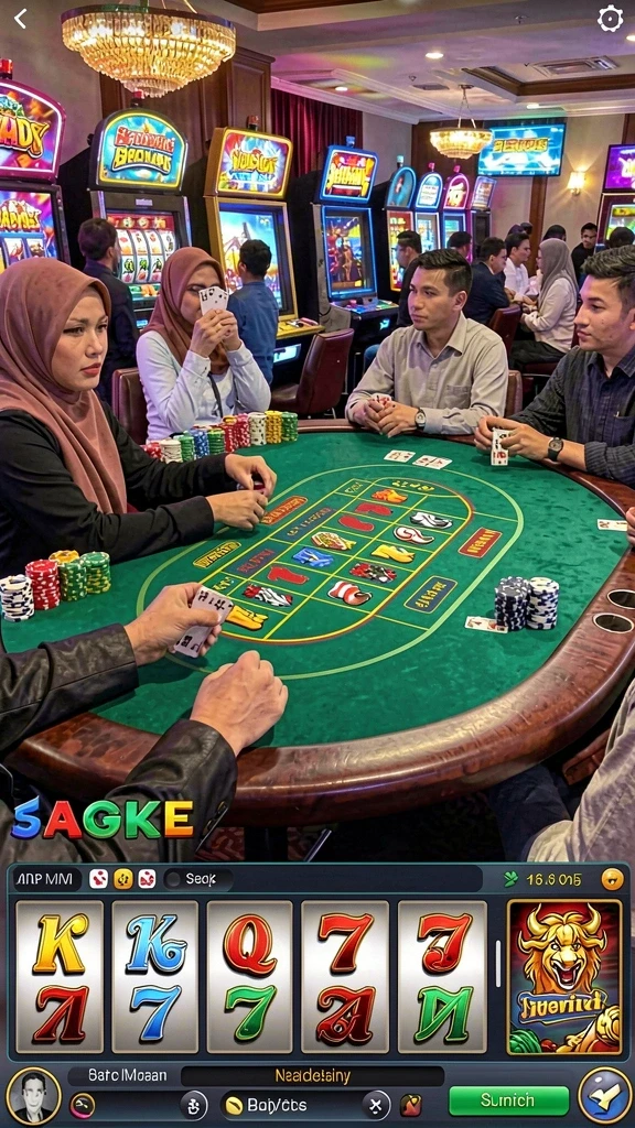 Beragam permainan menarik untuk dipilih.