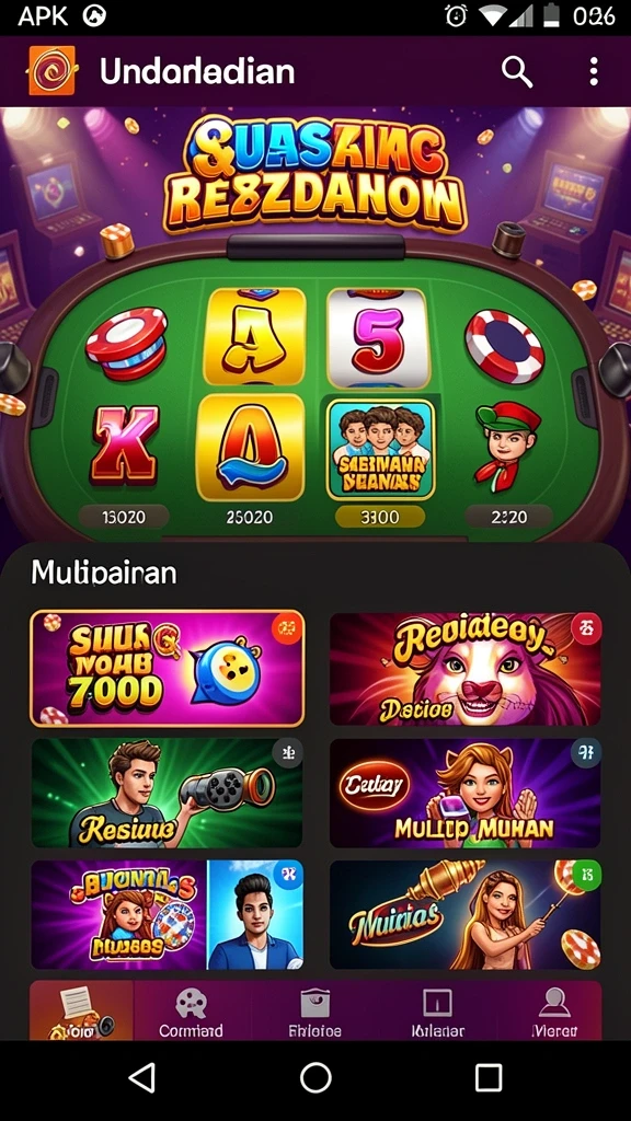 Tampilan antarmuka yang intuitif dan menarik.