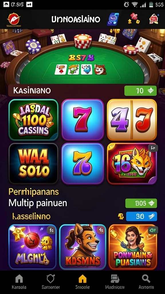 Informasi hasil permainan yang jelas dan cepat.