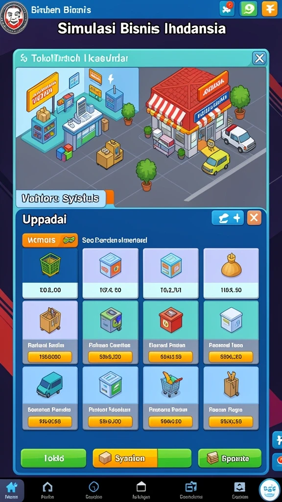 Tampilan antarmuka yang user-friendly dan menarik.