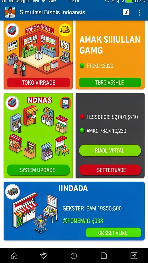 Tampilan antarmuka DEWA1000 yang menarik dan intuitif.