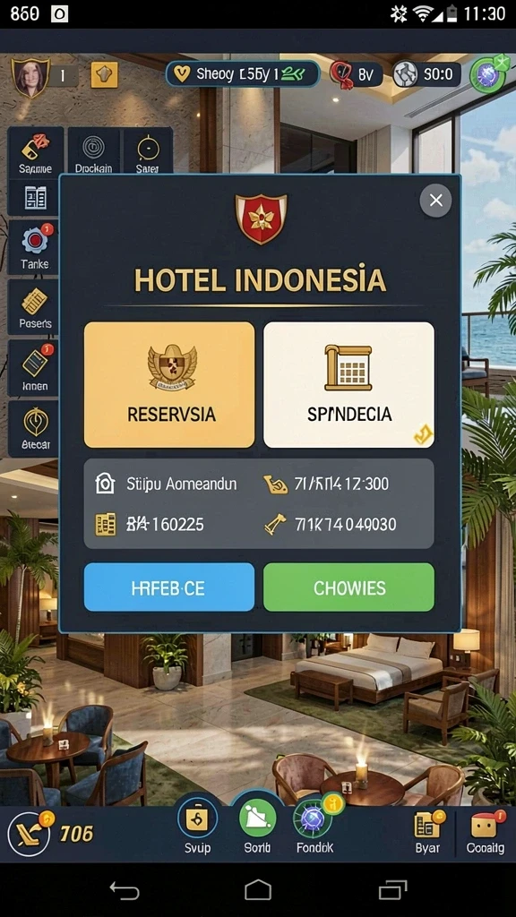 Tangkapan layar dari petualangan luar biasa di EE789.