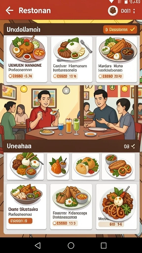 Mode multiplayer yang seru dan kompetitif.