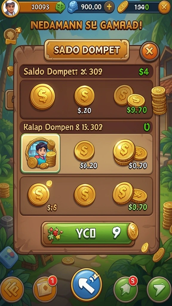 Beragam tema permainan slot menarik.