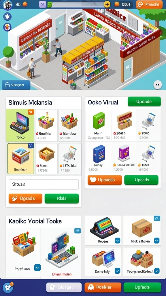 Karakter unik dan menarik siap untuk dijelajahi.