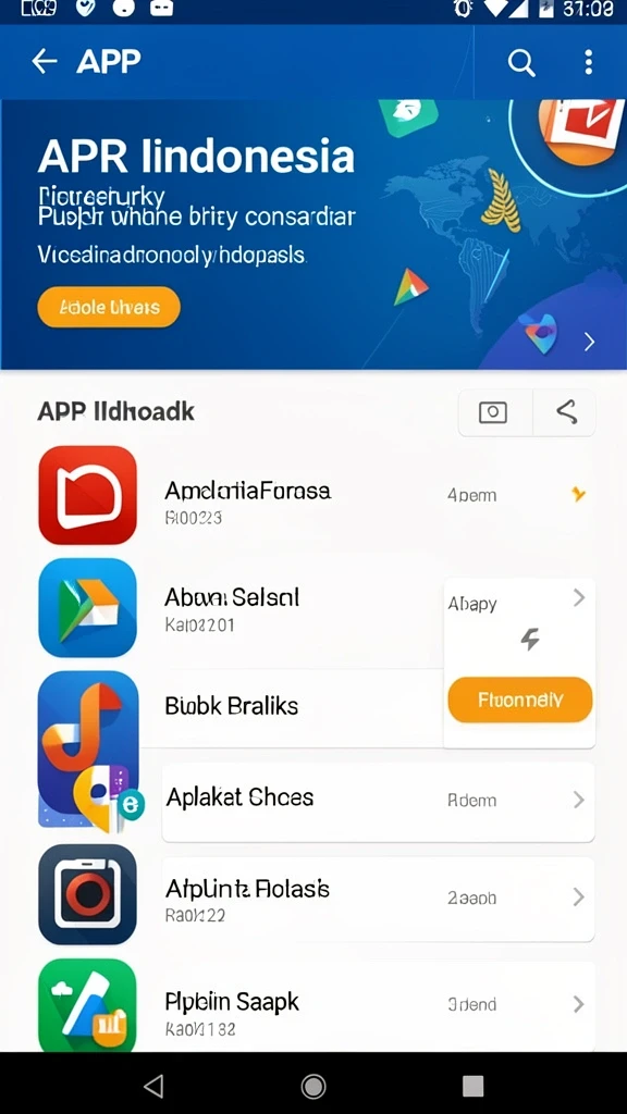 Tampilan antarmuka yang modern dan menarik.