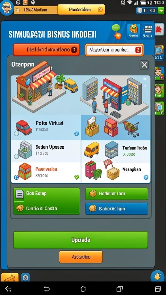 Peta interaktif yang memudahkan navigasi.