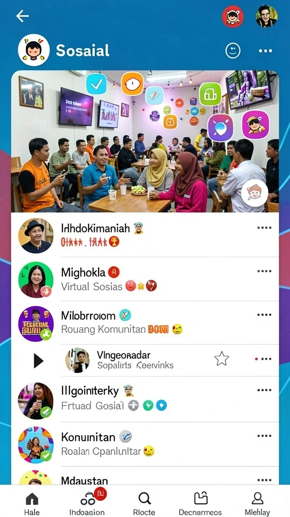 Tangkapan layar menampilkan fitur multipemain yang menarik.