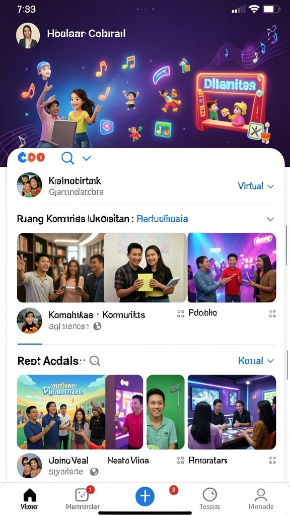 Tangkapan layar menunjukkan antarmuka permainan yang menarik.