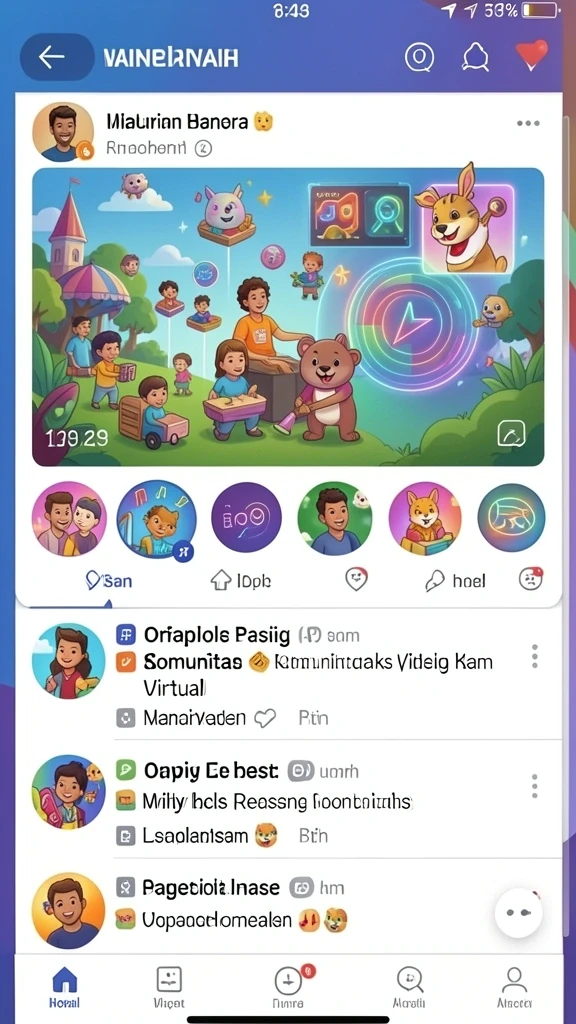 Screenshot saat karakter menghadapi tantangan besar.