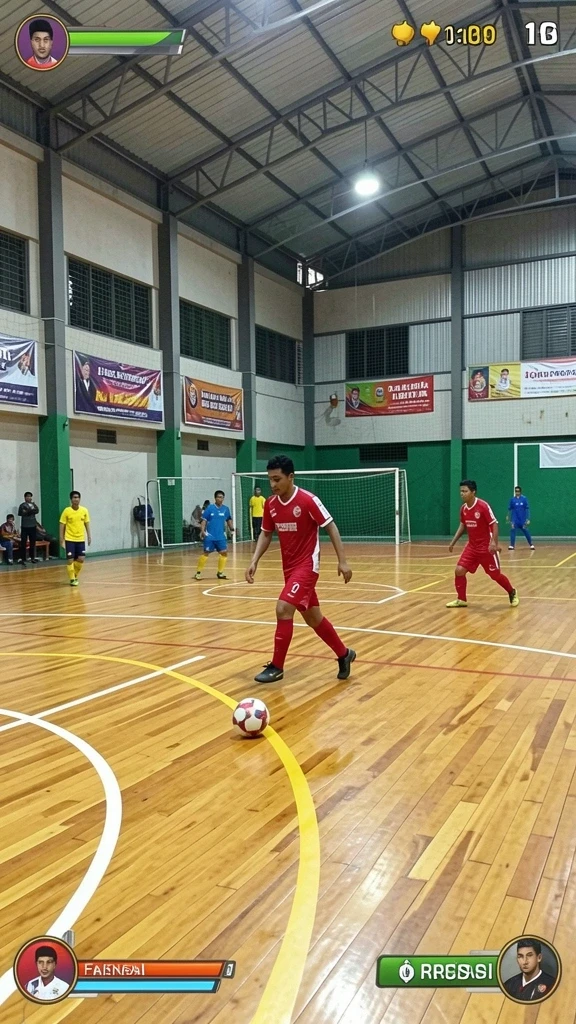 Fitur permainan yang variatif dan menantang.