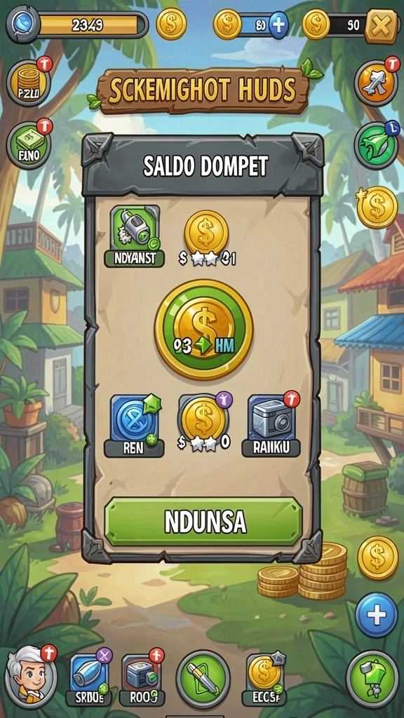 Screenshot ini menunjukkan tampilan antarmuka utama KOSTOTO.