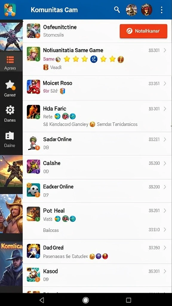 Menunjukkan fitur multiplayer yang memungkinkan interaksi antarpemain.