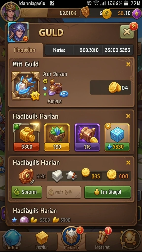 Berbagai mode permainan untuk menguji strategi Anda.
