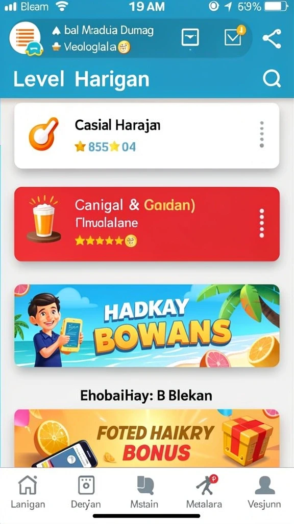 Tampilan antarmuka yang menarik dan mudah dinavigasi.