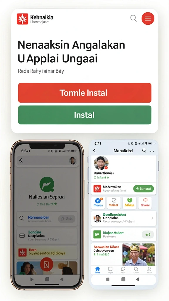 Tampilan antarmuka yang ramah pengguna.