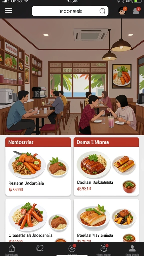 Layar permainan dengan berbagai pilihan slot yang tersedia.