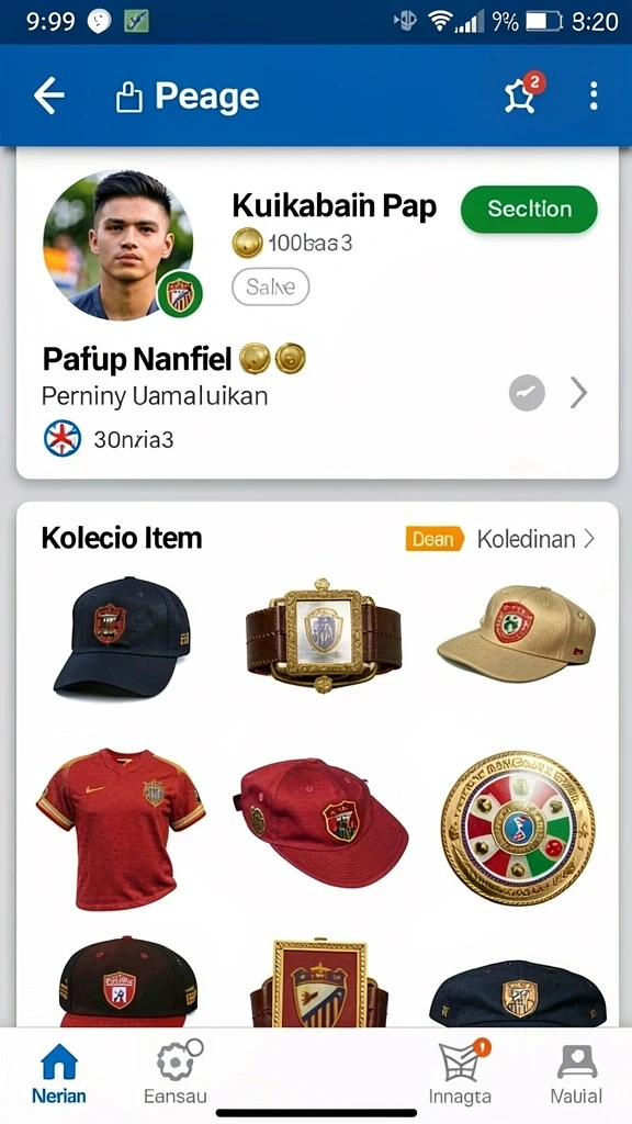 Tampilan antarmuka yang ramah pengguna.