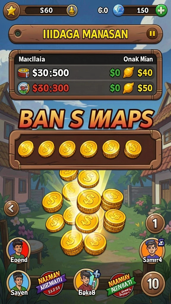Screenshot menampilkan fitur bonus putaran gratis yang mengasyikkan.