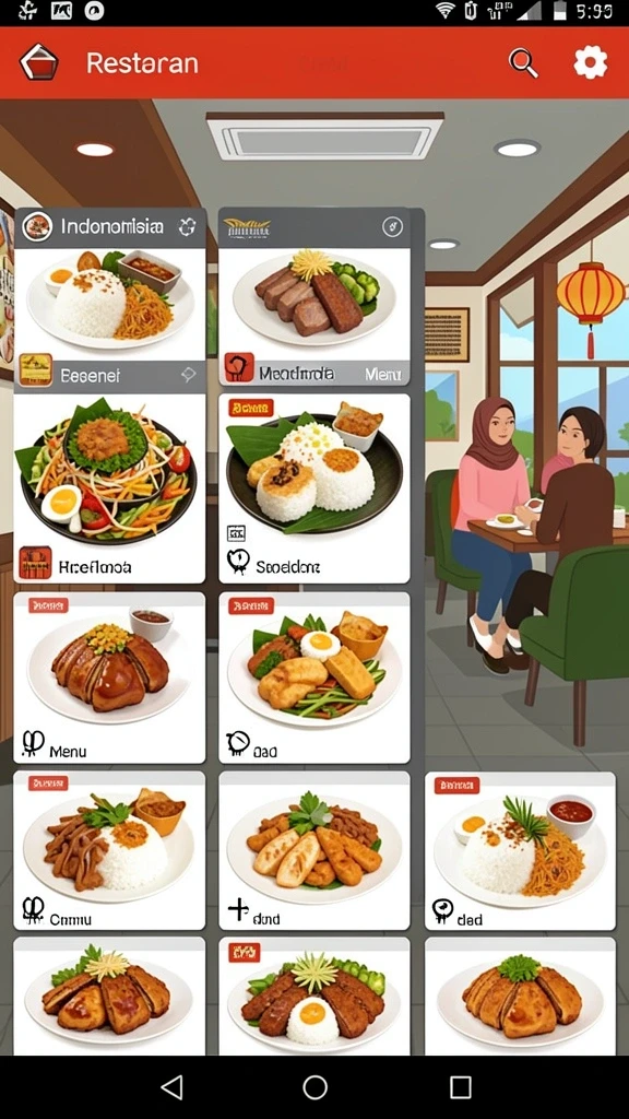 Keseruan bermain bersama teman-teman secara online.