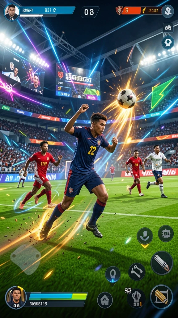 Tampilan awal permainan yang menarik dan interaktif.