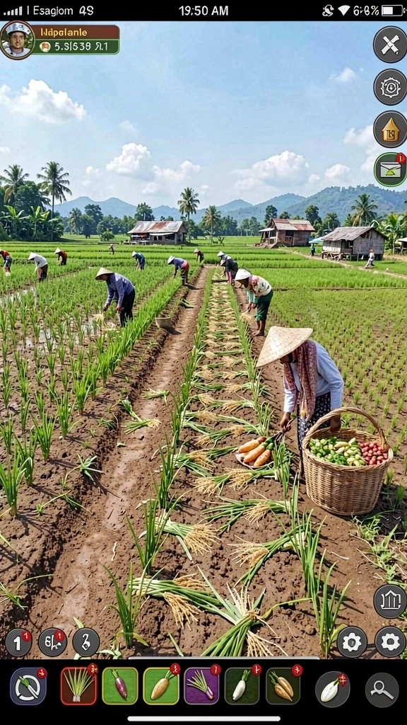 Karakter unik dalam QTGAME yang memikat dan lucu.