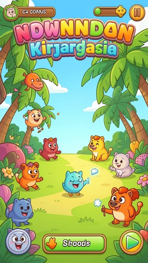 Tampilan awal game yang memukau.