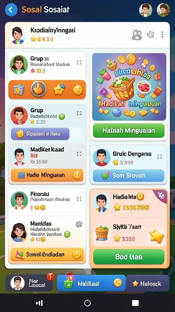 Tangkapan layar mode multiplayer yang seru di RR44.