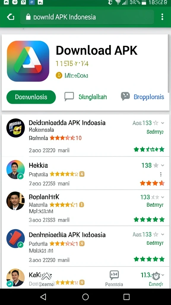 Tampilan antarmuka yang ramah pengguna.