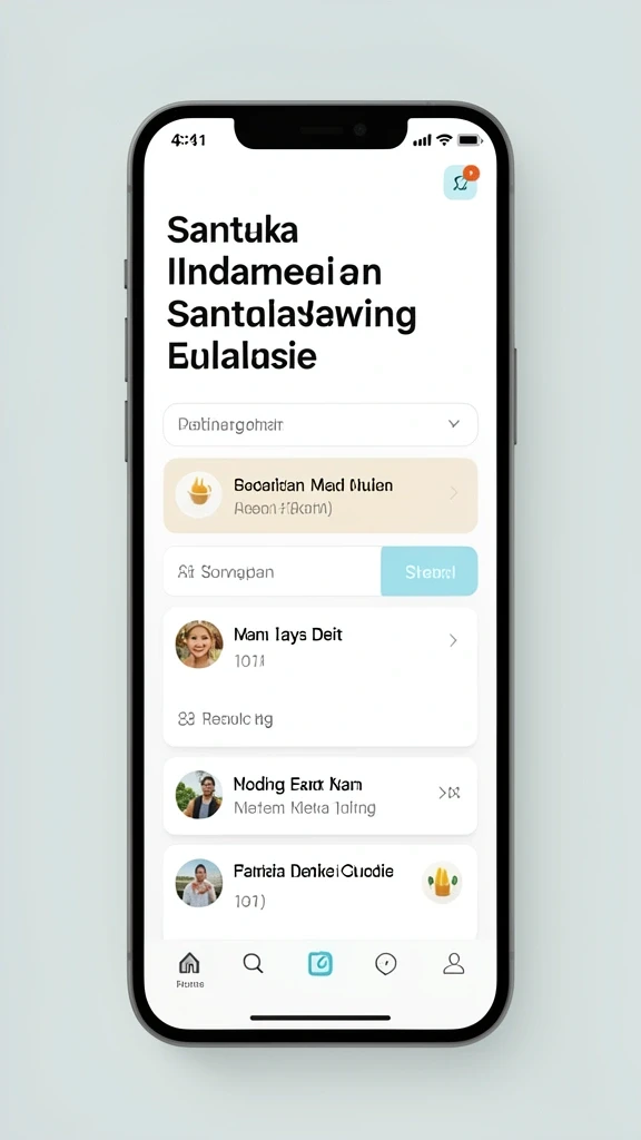 Tampilan antarmuka yang menawan dan mudah digunakan.