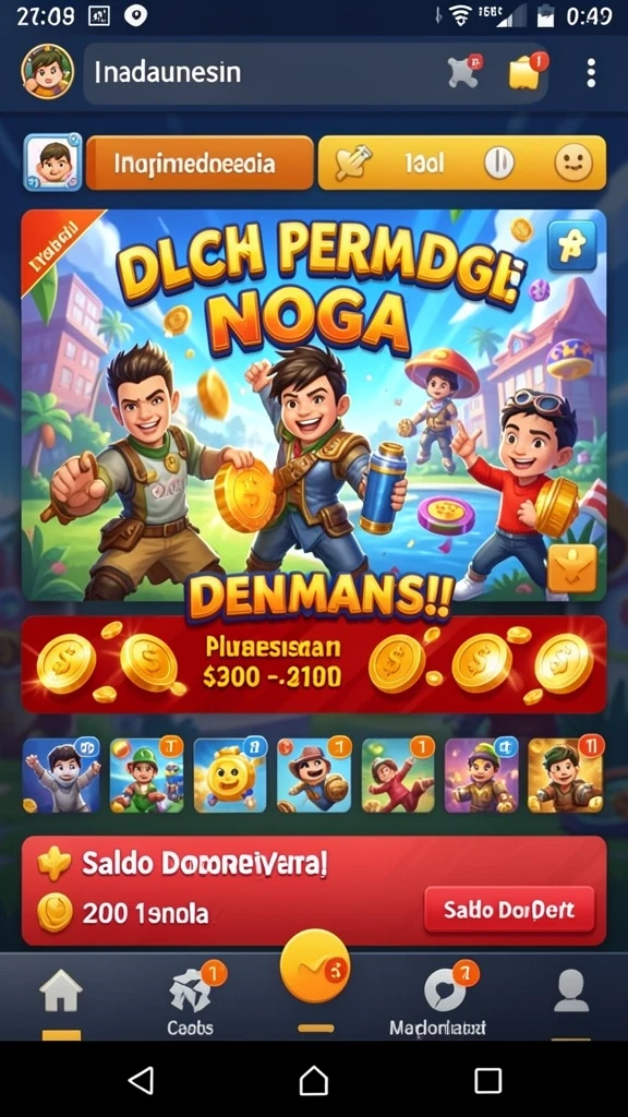 Fitur misi harian yang menantang dan bermanfaat.