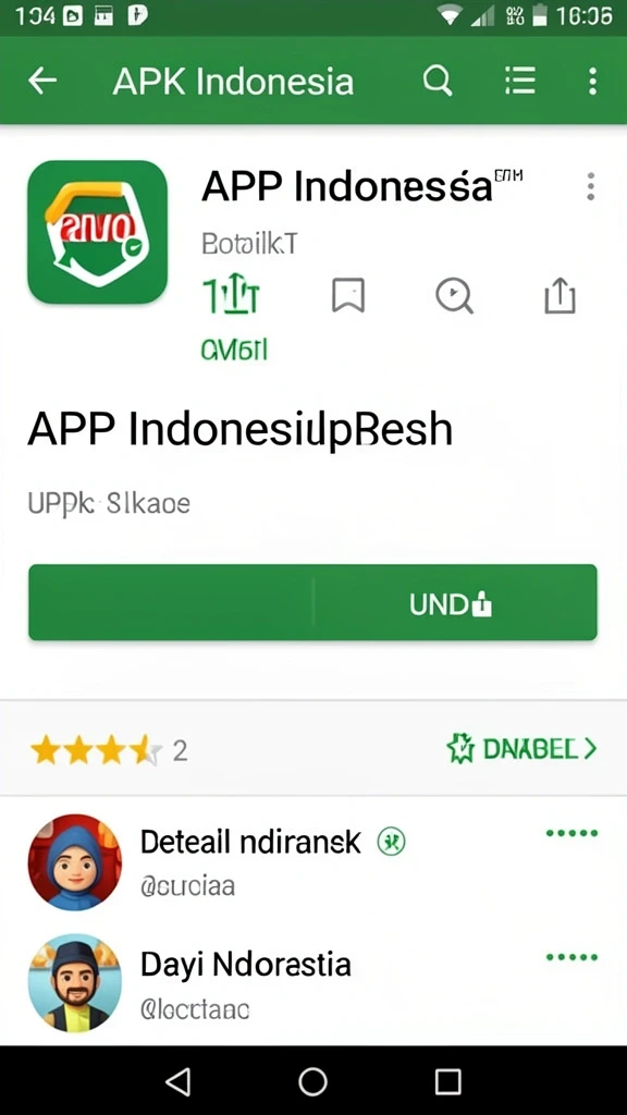 Tampilan antarmuka yang menarik.