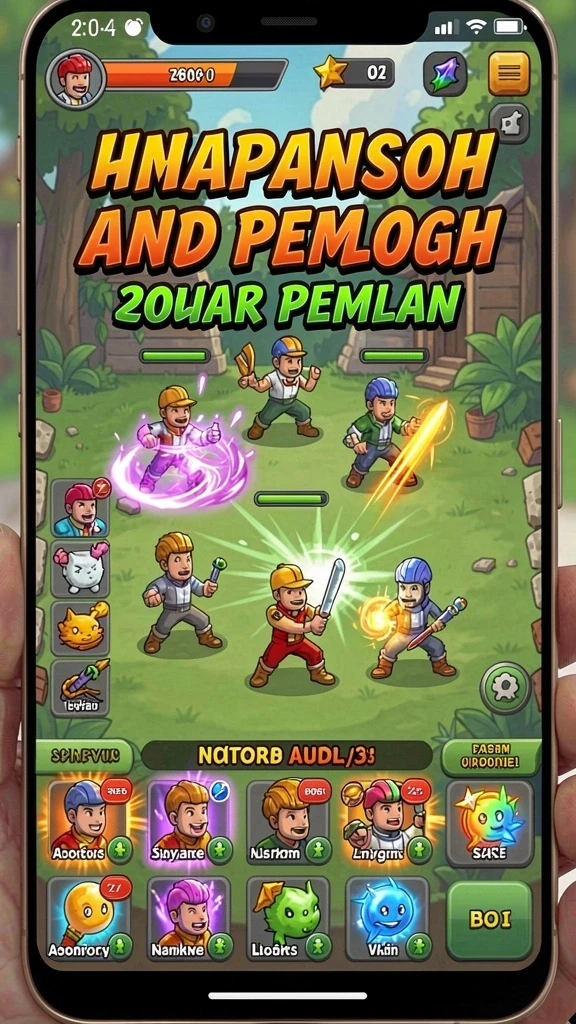 Level menantang yang membuat pemain terus ketagihan.