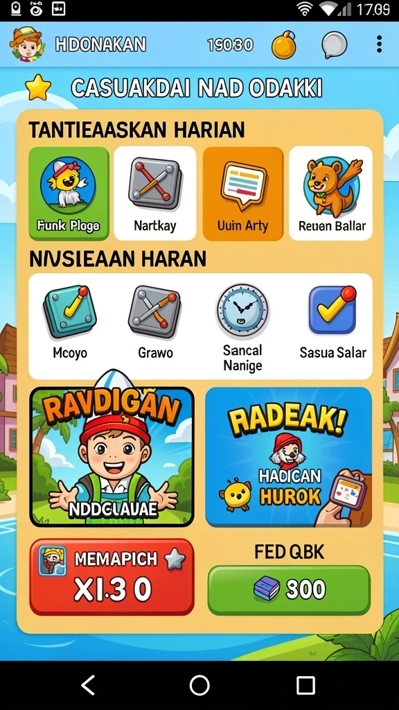 Karakter pemain yang dapat dikustomisasi sesuai preferensi.