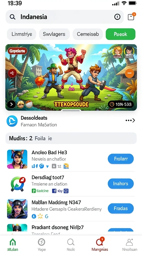 Misi menantang yang memacu adrenalin Anda.