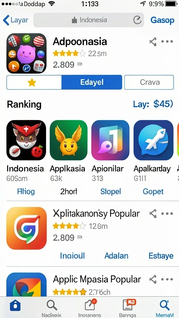 Tampilan antarmuka yang user-friendly dan mudah dinavigasi.