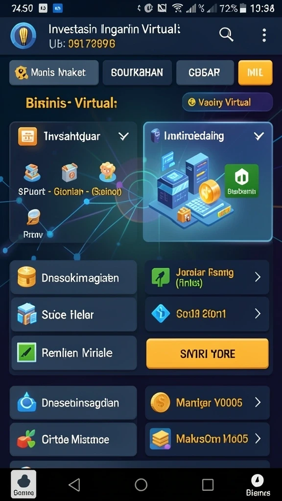 Karakter dengan desain unik dan dapat dikustomisasi.