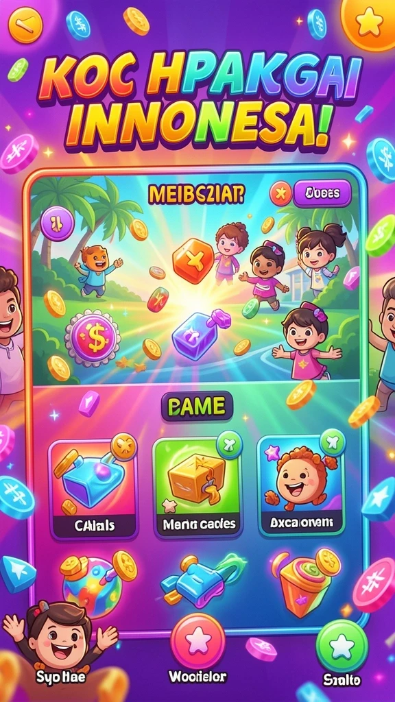 Level permainan yang menantang dan seru.