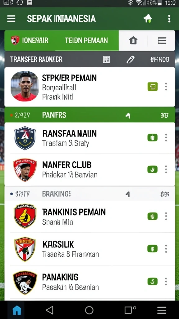 Beragam pilihan permainan yang menghibur.